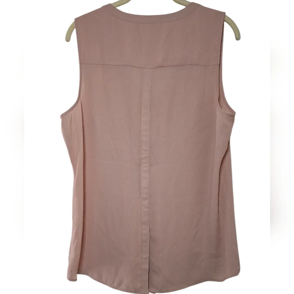 DR2 Light Pink V-Neck Blouse - Picture 2 of 5